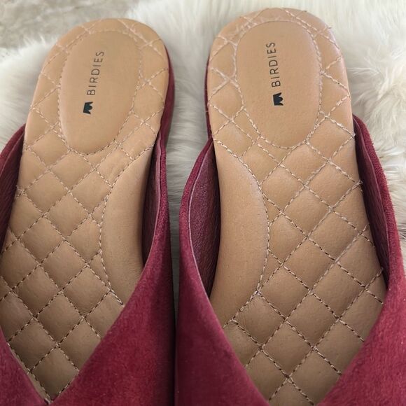 BIRDIES Suede Mule Slides Size 8 - Picture 5 of 10